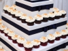 Lobster cake topper and starfish cupcakes, perfect for the east coast