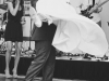 The couple dances the night away