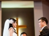 Exchanging of rings at Willowdale Pentacostal Church