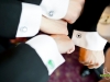 Shot of the groomsmen's cufflinks