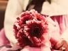 Korean tradition to give a bouquet to Music played at the ceremony the parents
