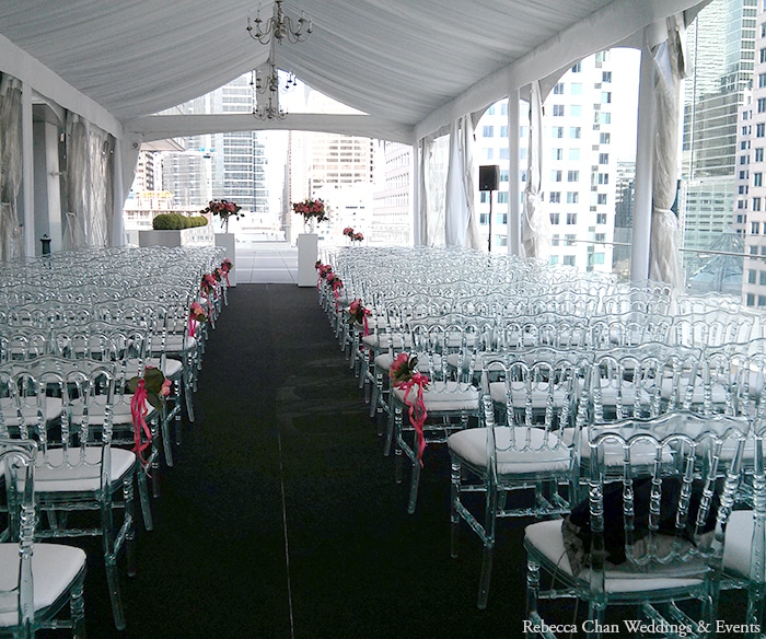 Modern Malaparte wedding