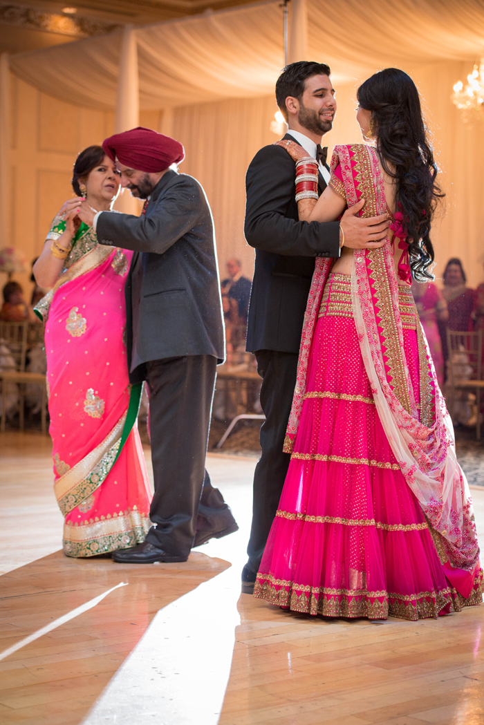 Romantic Indian Fusion wedding, first dance. See more at Rebecca Chan Weddings and Events http://www.rebeccachan.ca
