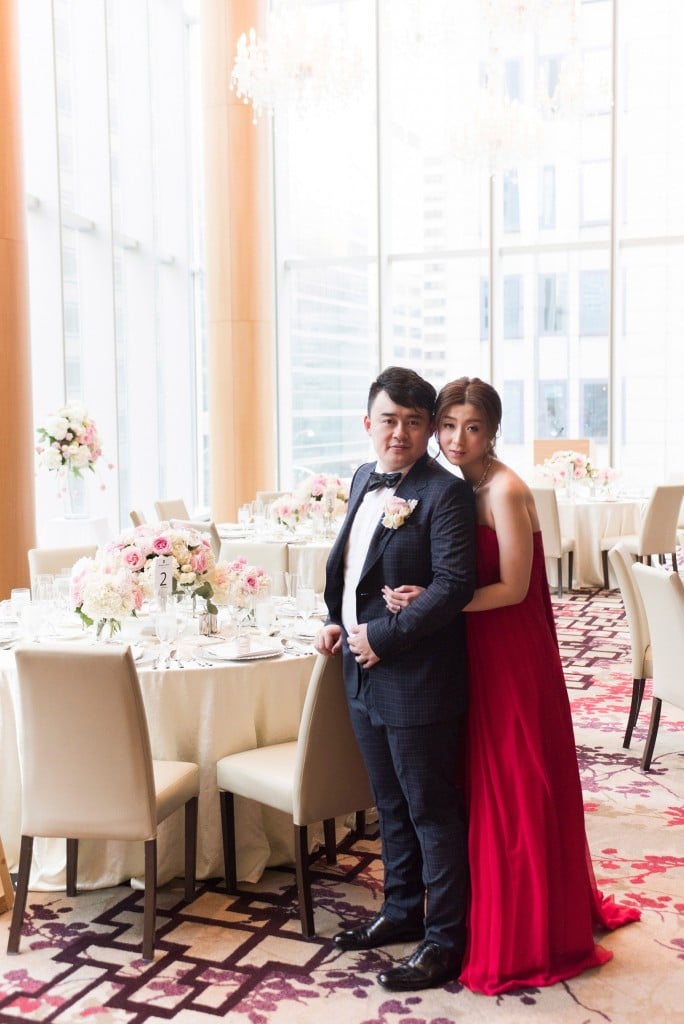 Classic Luxury Wedding at Shangri-La Hotel Toronto. See more at www.rebeccachan.ca