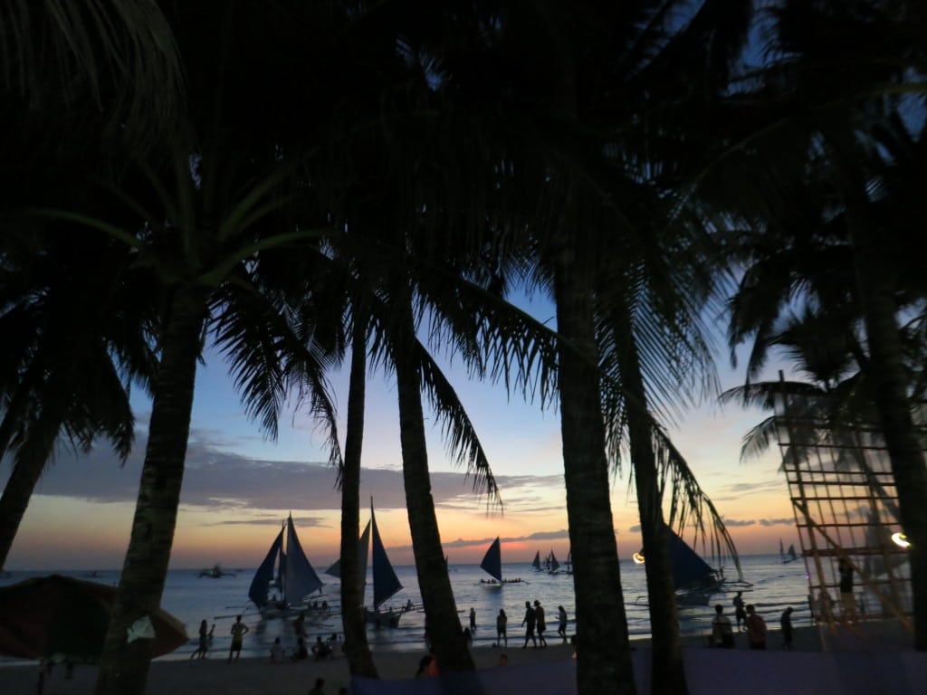 Luxury Honeymoon in Boracay Philippines - Sunset in Boracay