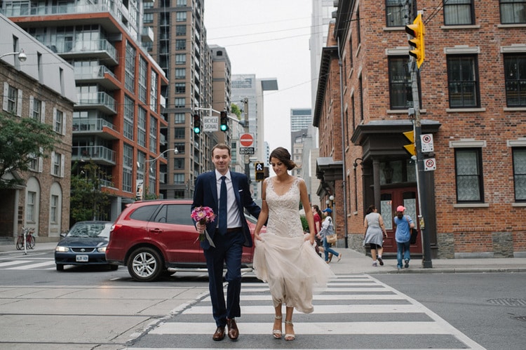 Urban Wedding at the Fifth Bar and Grill Toronto
