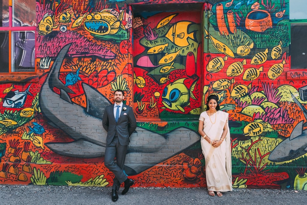 Dan and Rebecca's Big Fat Toronto Wedding, as seen in Style Me Pretty