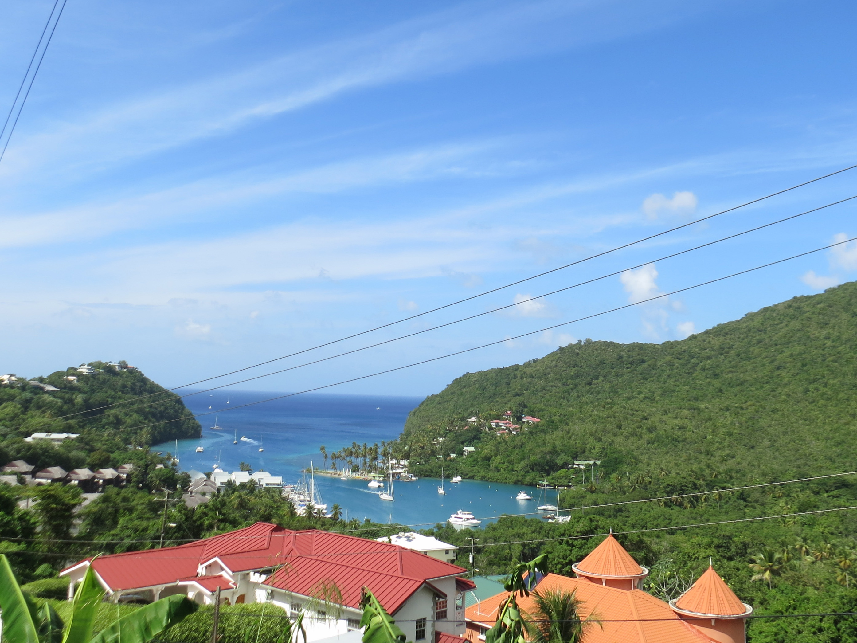 St. Lucia honeymoon ideas - Marigot Bay