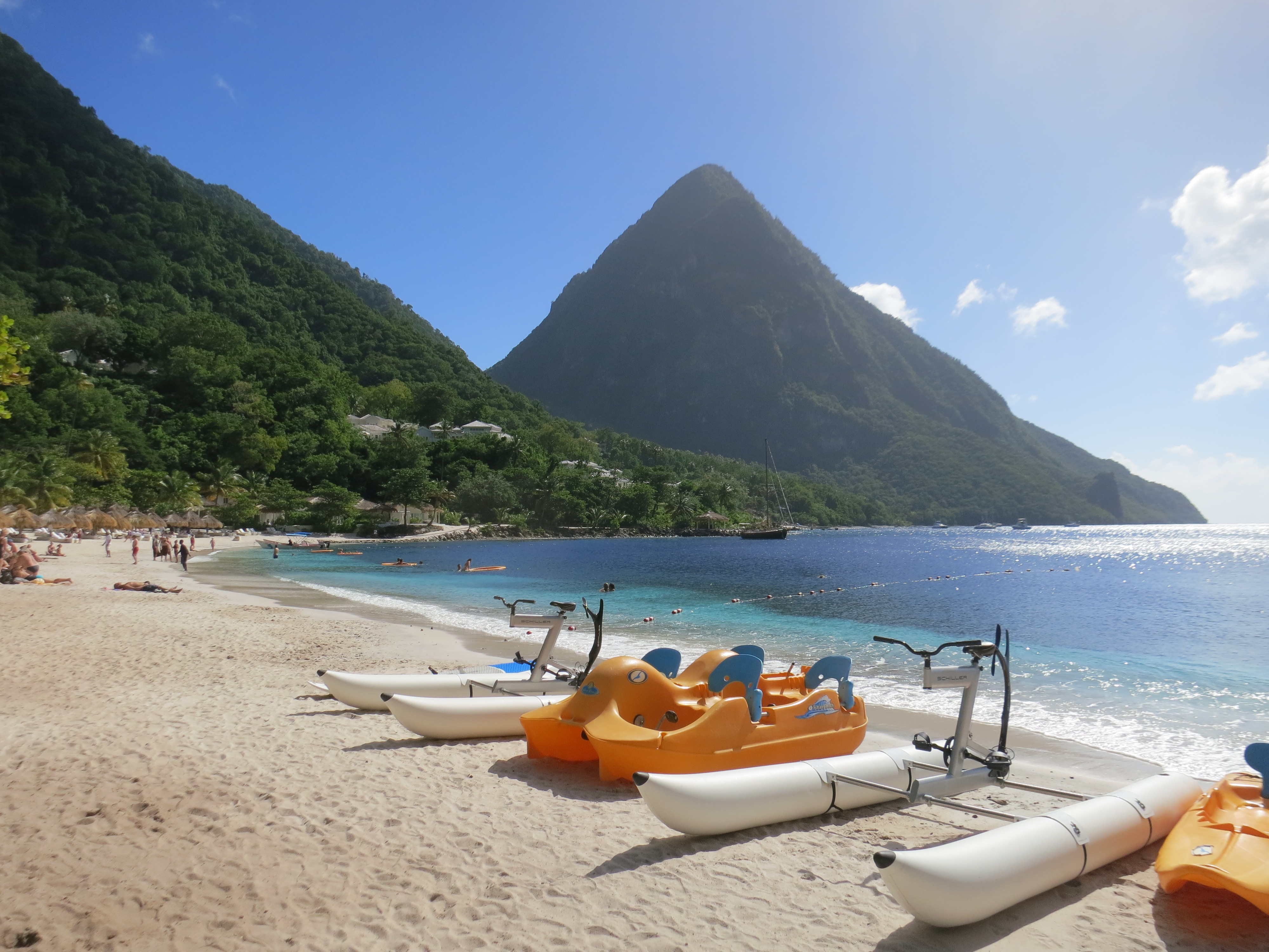 St. Lucia honeymoon ideas - Sugar Beach