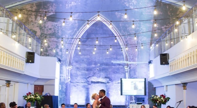 Berkeley Church casual winter wedding. See more at rebeccachan.ca