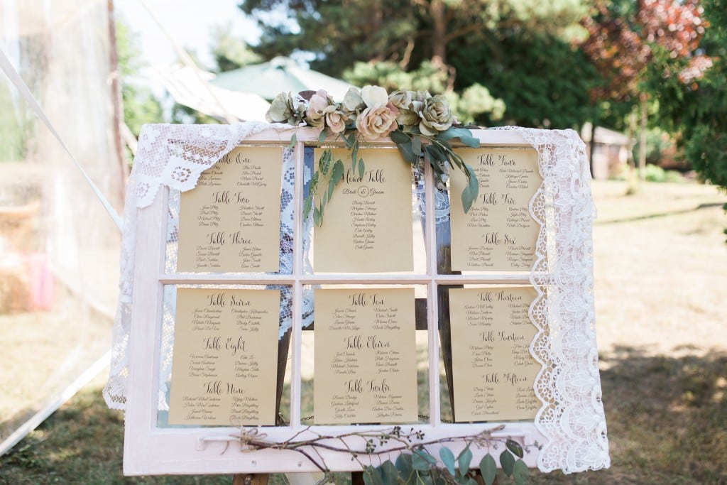 Rustic Outdoors Tented Wedding