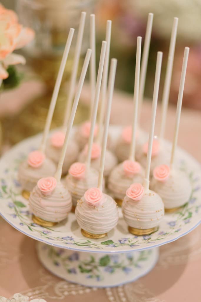 Sweets table - Vintage Afternoon-Tea Inspired Wedding at the Omni King Edward Hotel