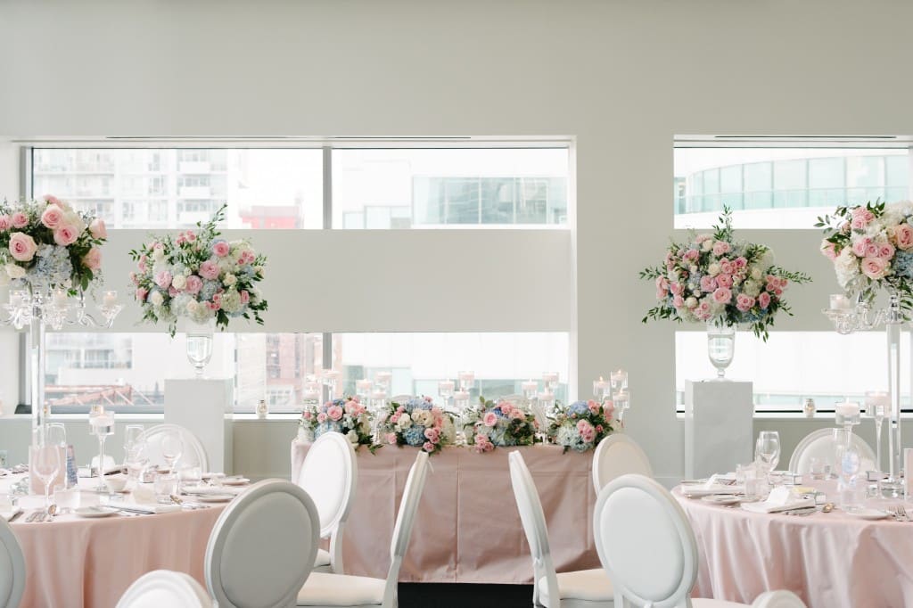 Blush and Blue Wedding at Malaparte