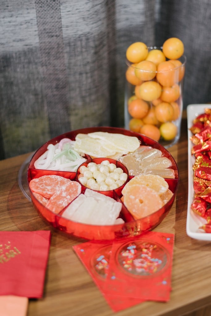 Traditional candies: Cityline - Modern Chinese New Year entertaining ideas with event planner Rebecca Chan