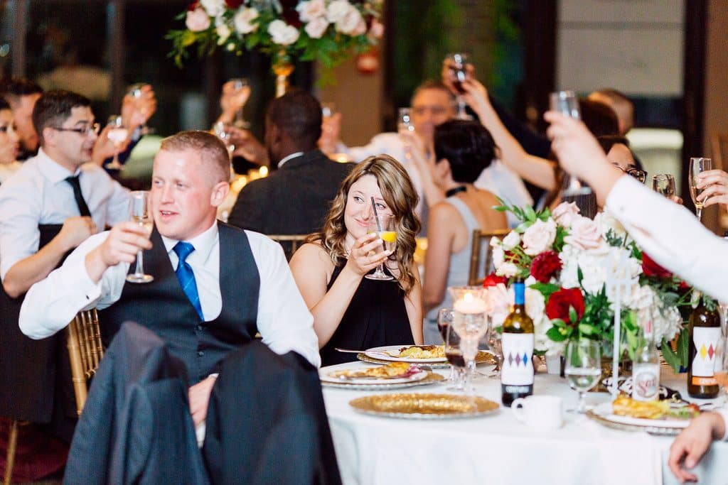 Merlot, Blush and Champagne Alexander McQueen Inspired Wedding