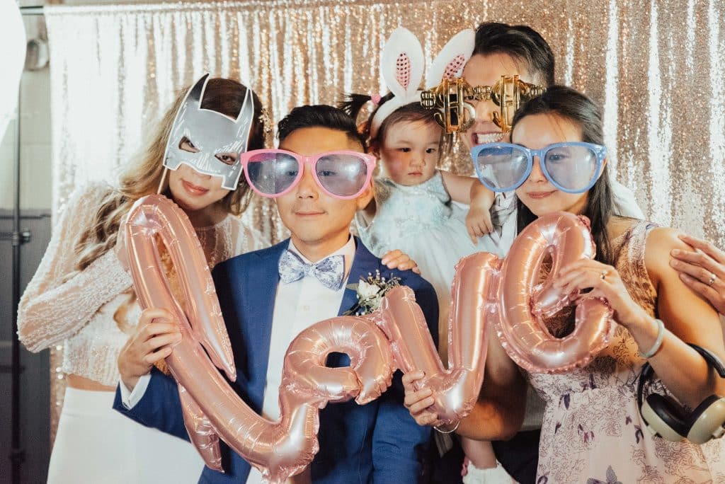 Modern and Graphic Wedding at Airship37