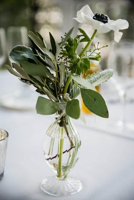 Chic, white and green wedding at Royal Conservatory Of Music