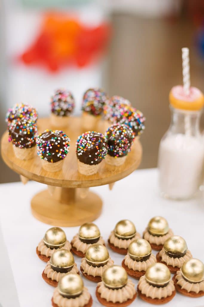 Cookie dough truffle cones - Cityline Prom Special Party Planning tips with Rebecca Chan Weddings and Events. and Tracy Moore