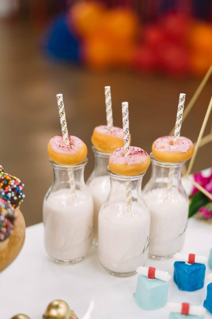 Milkshake and donuts - Cityline Prom Special Party Planning tips with Rebecca Chan Weddings and Events. and Tracy Moore