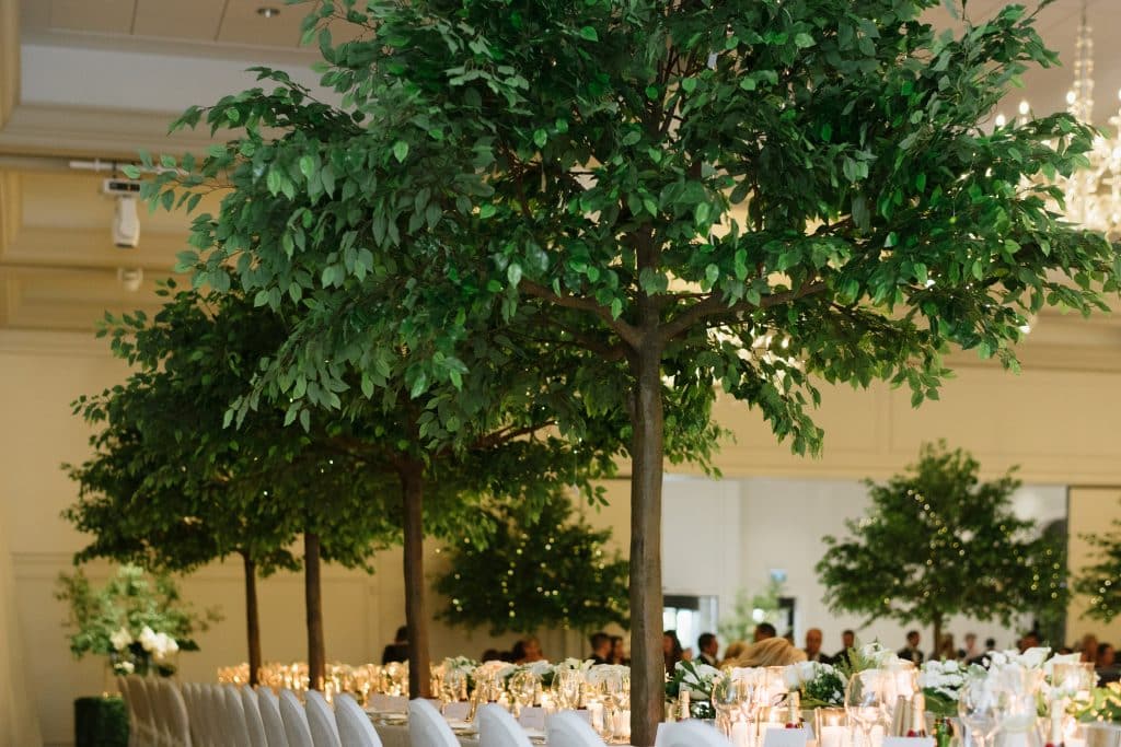 Royal Wedding Inspired Garden Wedding Reception at Arlington Estate