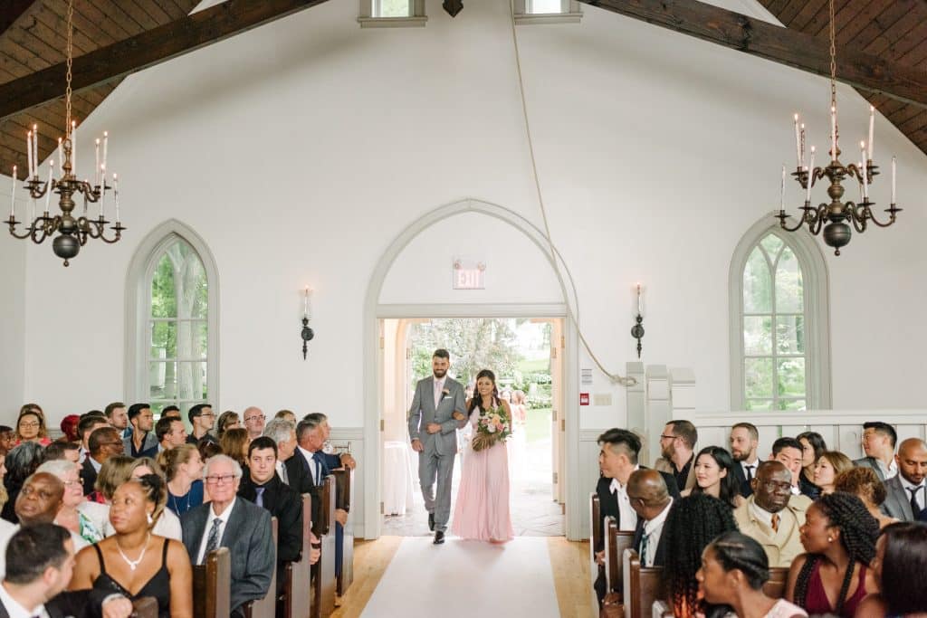 Epic Coachella Inspired Wedding Ceremony at Doctor's House