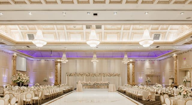 Romantic Blush and Gold Luxury Wedding