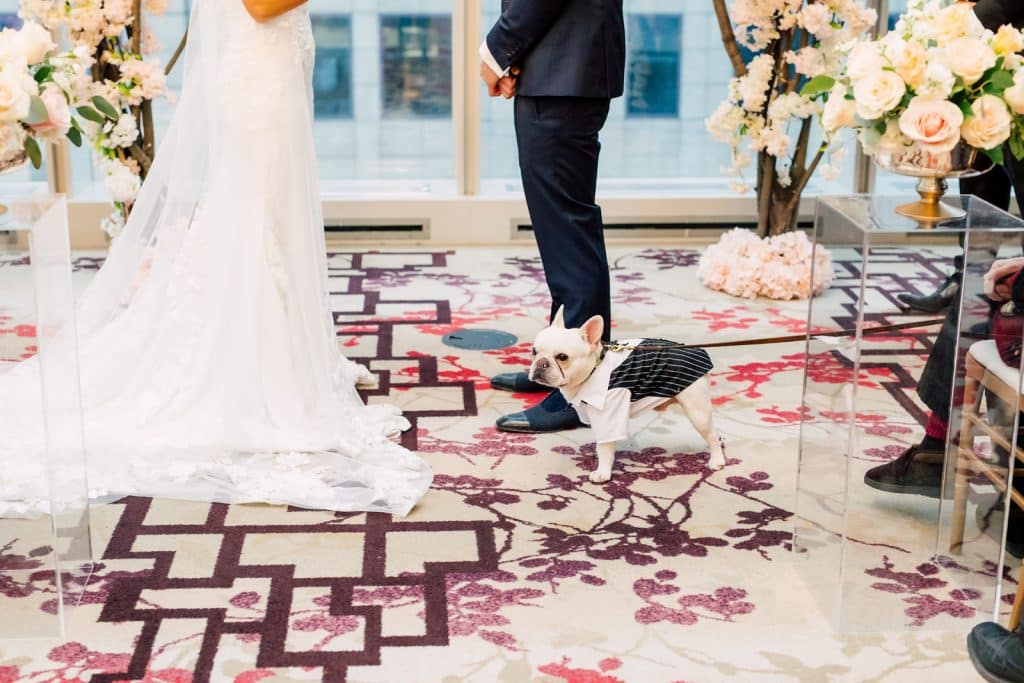 Cherry blossom wedding at Shangri-La Hotel Toronto