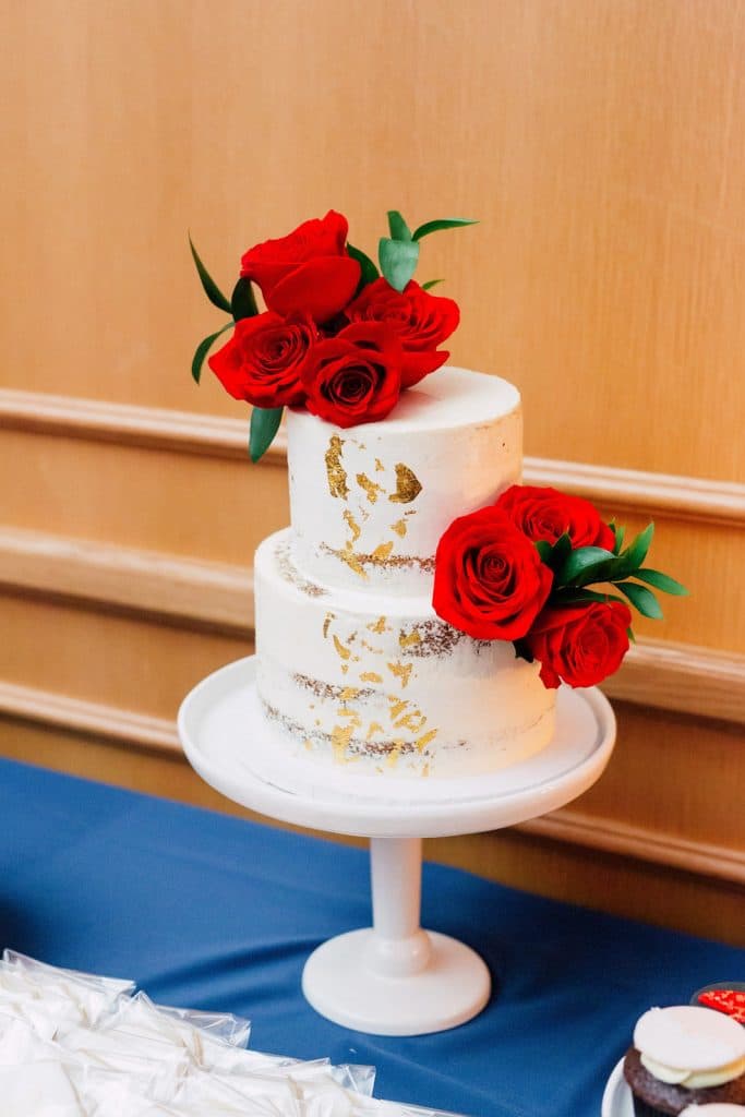 Shangri-La Wedding Reception Wedding Cake