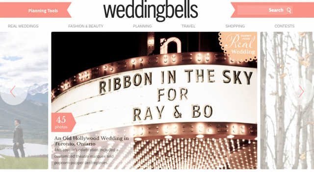 Rebecca Chan featured in Wedding Bells