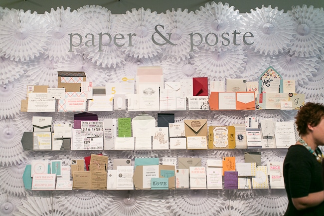 Paper and poste fan background