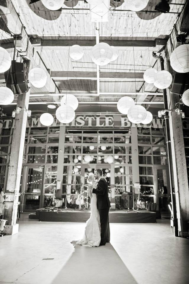 First dance at the Steam Whistle Brewery.  www.rebeccachan.ca