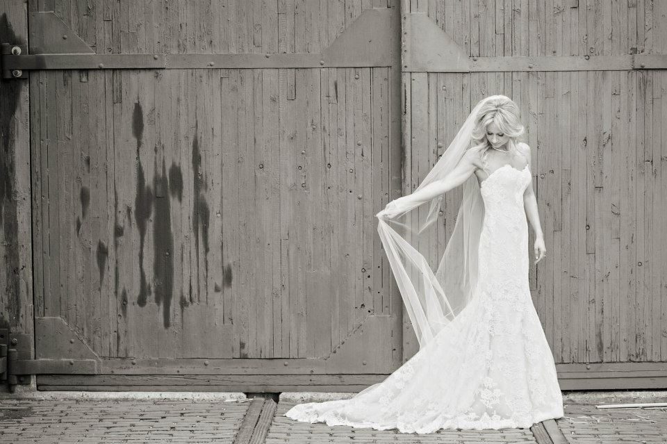 The blushing bride. See more at Rebecca Chan Weddings and Events https://www.rebeccachan.ca