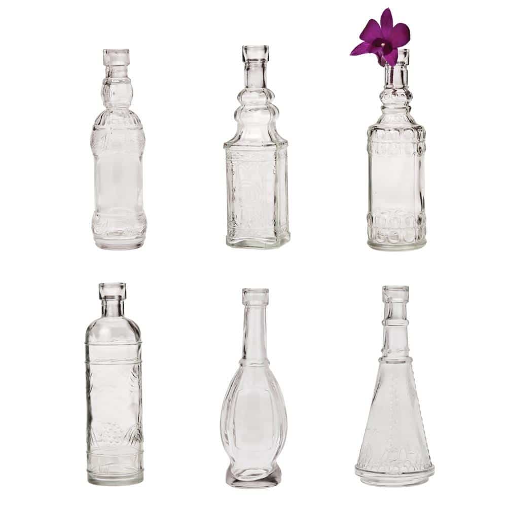 Vintage bottle set