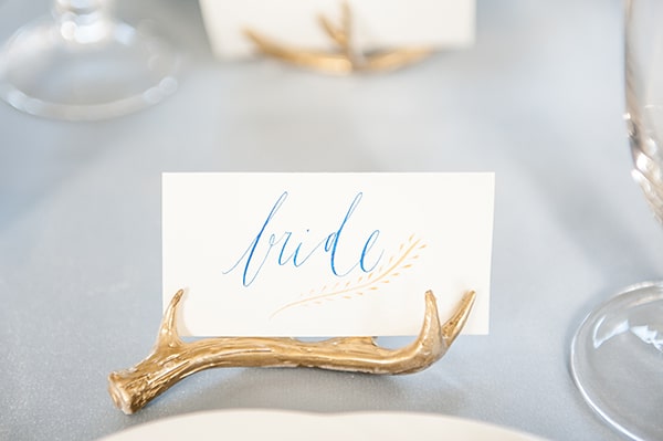Lavender manor wedding photoshoot - Place card