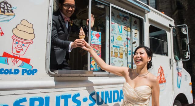 Summer wedding ideas - Ice cream truck
