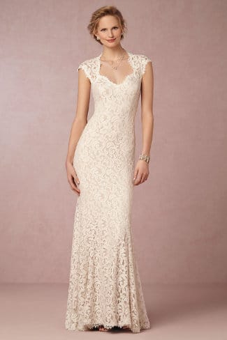 BHLDN Marivana Lace Gown. See more on Rebecca Chan Weddings and Events www.rebeccachan.ca