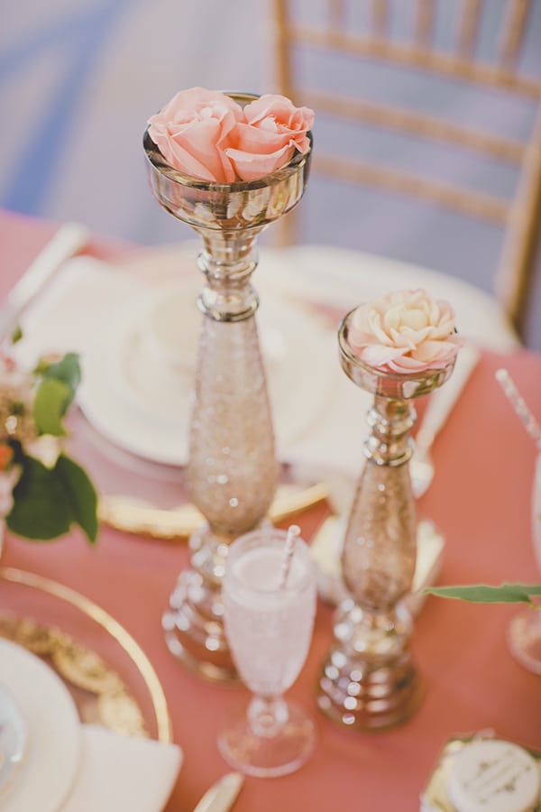 Coral and Gold Wedding Inspiration - See more at Rebecca Chan Weddings and Events www.rebeccachan.ca