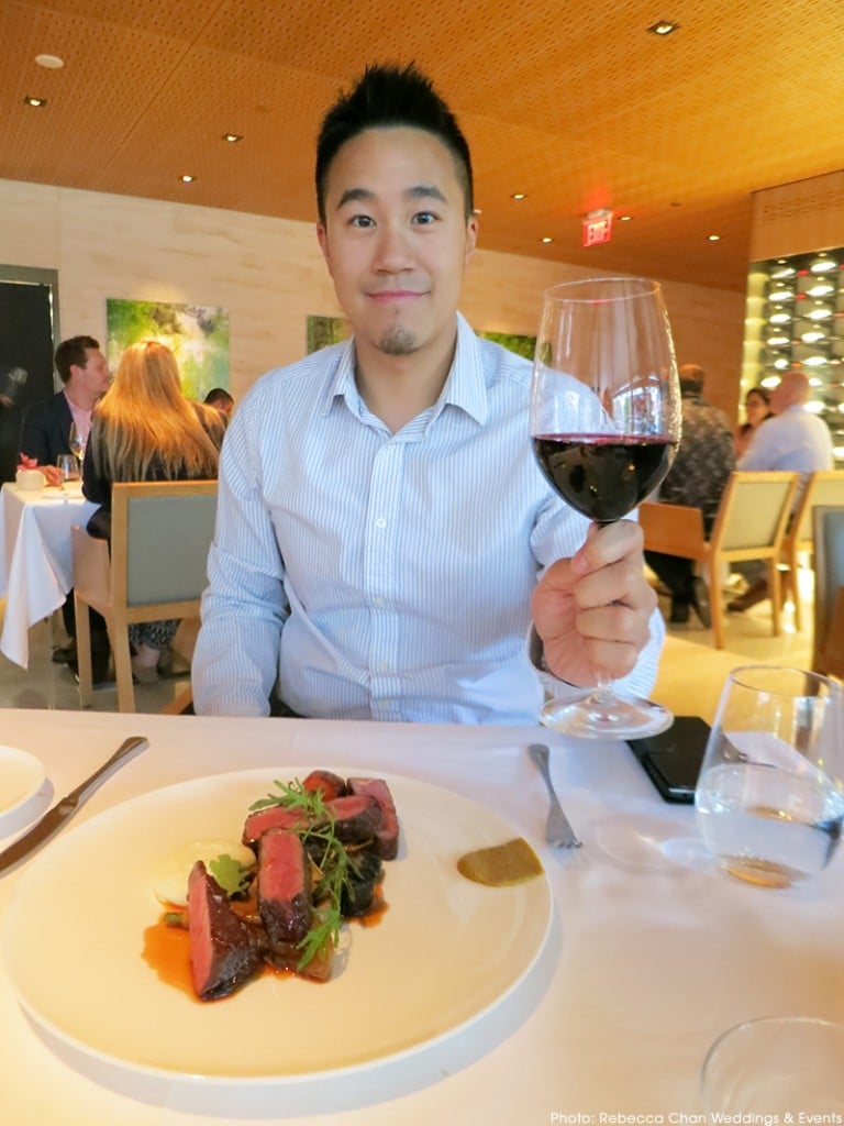 Luxury staycation at Shangri-La Hotel Toronto - Dinner at Bosk