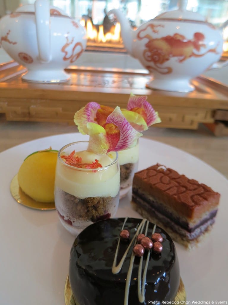 Luxury staycation at Shangri-La Hotel Toronto - High Tea in the Lobby Lounge