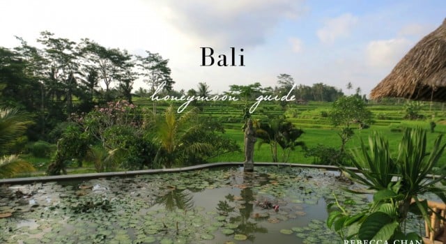 Bali honeymoon travel guide