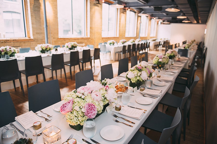 Multicultural Toronto Wedding at 2nd Floor Events featured on Style Me Pretty Canada