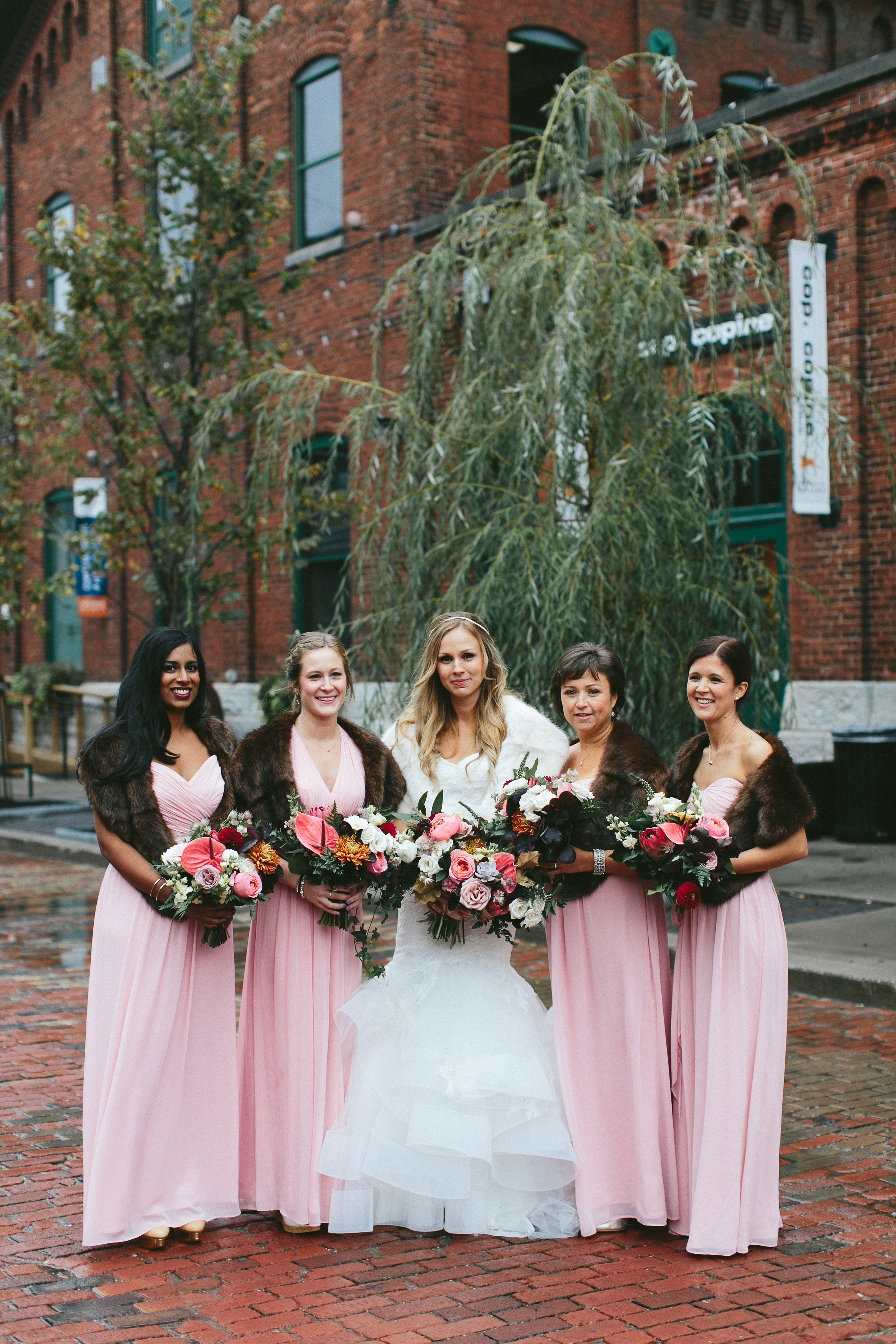 Elegant and Rustic Toronto Wedding in the Distillery District