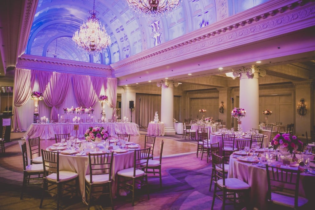 Elegant wedding at the King Edward Hotel Vanity Ballroom