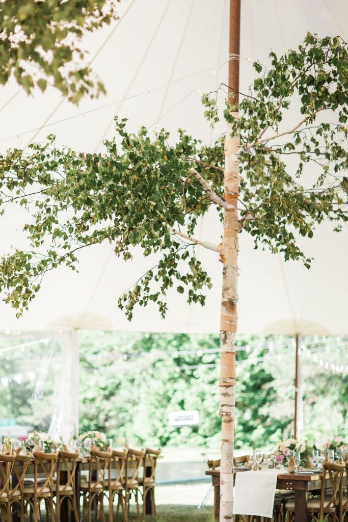 Rustic Outdoors Tented Wedding