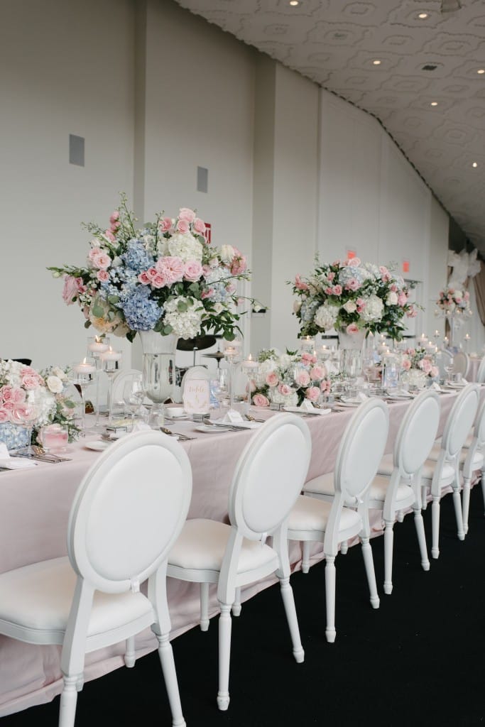Blush and Blue Wedding at Malaparte