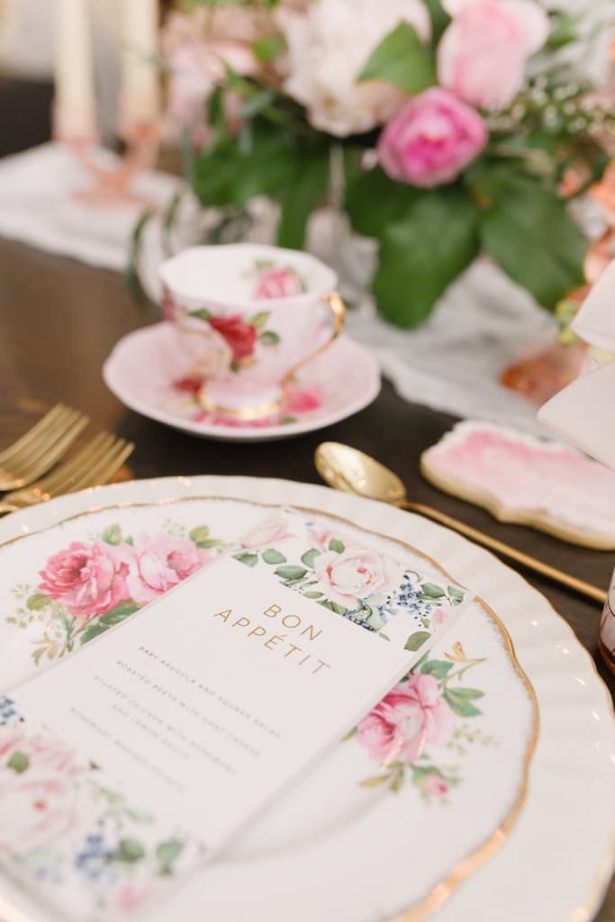 An intimate dinner party with event planner Rebecca Chan