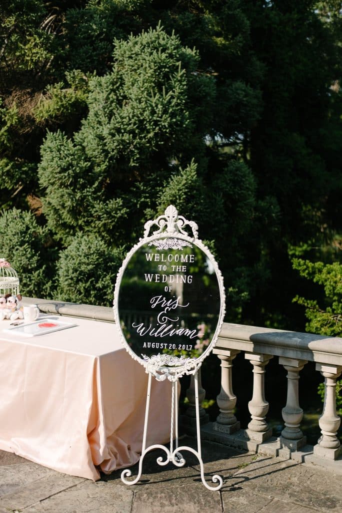 Beautiful outdoor wedding at Graydon Hall Manor
