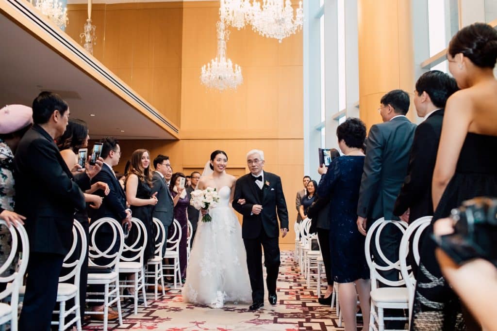 Modern Glam Wedding at Shangri-La Toronto with Rebecca Chan Weddings and Events