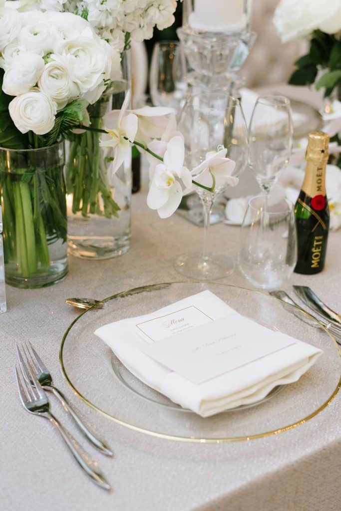 Royal Wedding Inspired Garden Wedding Reception at Arlington Estate