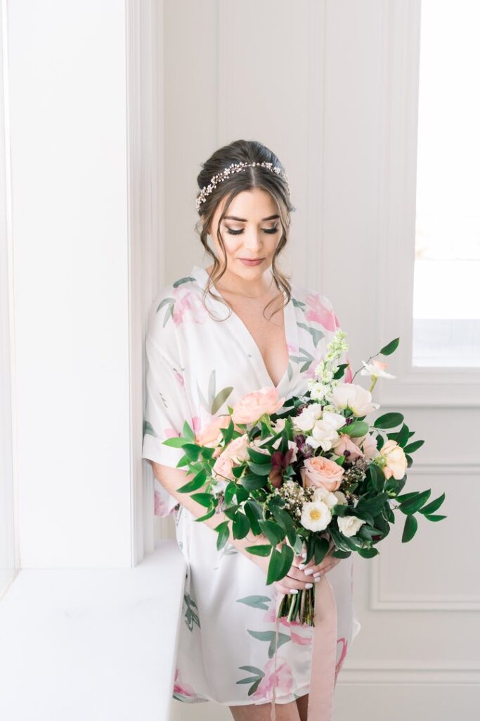 Peony Robe for Bridesmaids Gifts